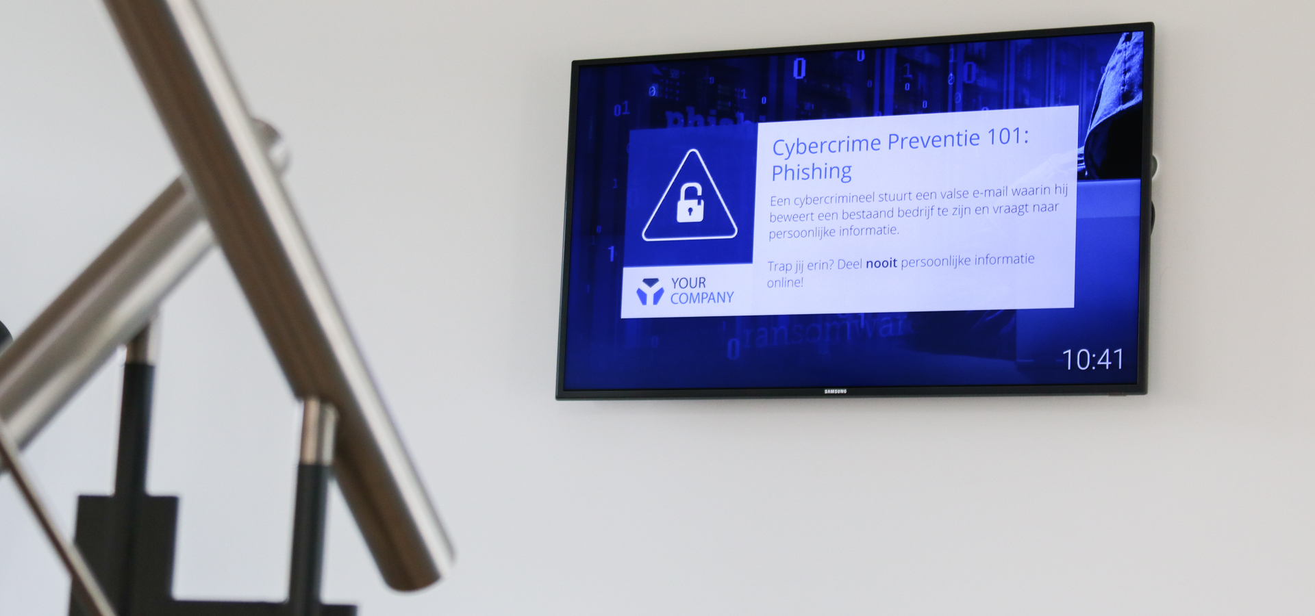 interne communicatie cybercrisis voorbeeld